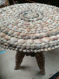 Shell side table