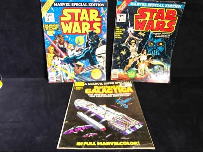 Oversized 1977 Star Wars Comics  More