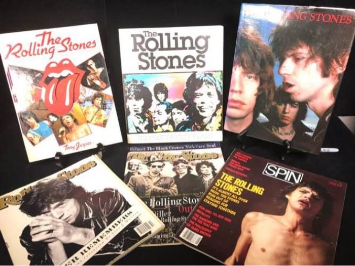 Rolling Stones Books  Magazines