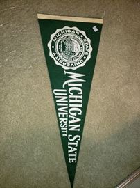 Rare vintage MSU felt penant!