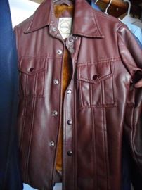 Vintage Boy Leather Jacket