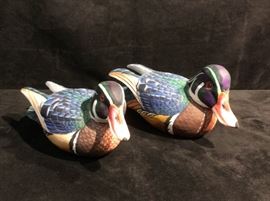 G Dumio Signed Duck Decoys