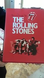 Autographed book, The Rolling Stones