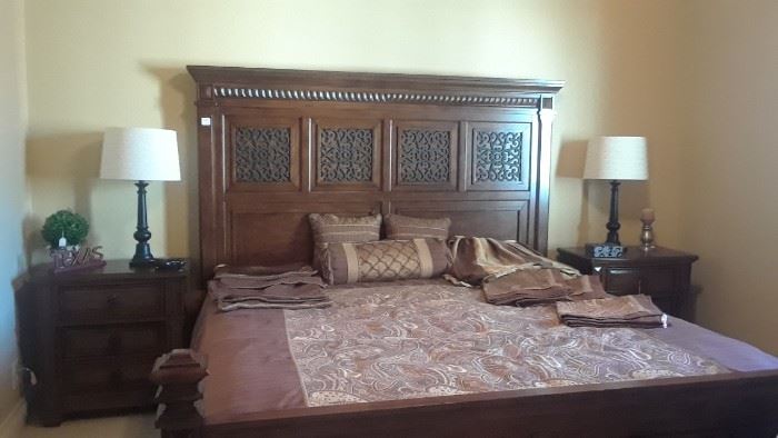 Cindy Crawford furniture with Sleep Number mattress