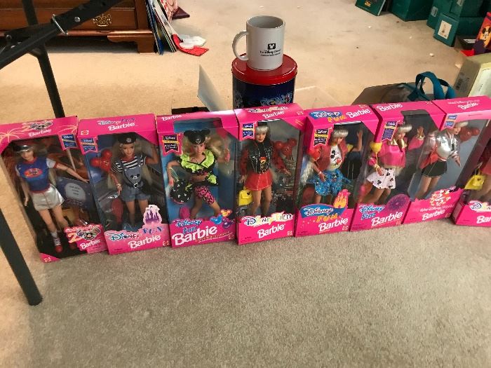 Disney Fun Barbie collection