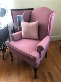 2 Wing Back Chairs