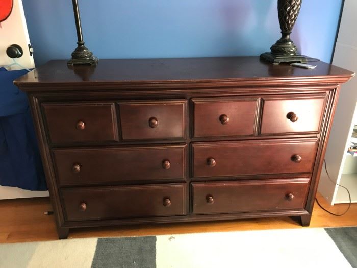 #44 Simmons-Kid Chest of 6 Drawers 56x19.5x33 $120.00
