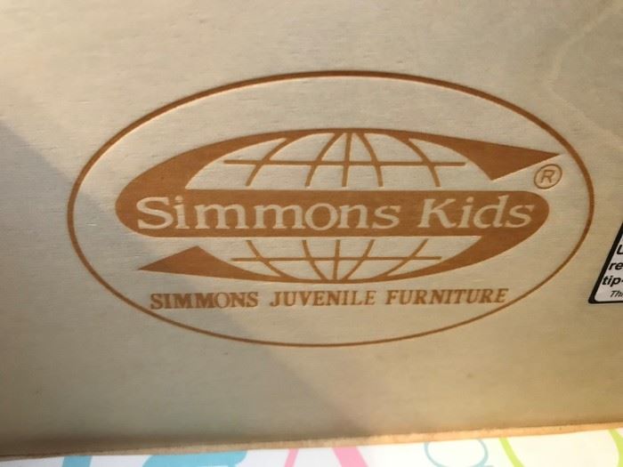 #44 Simmons-Kid Chest of 6 Drawers 56x19.5x33 $120.00
