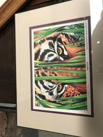 #83 Craig Routh 19/20 Tiger Eyes Print $35.00
