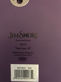 Jim Shore christmas 2010 plate w stand $25