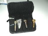 Brass Mouth Pieces in Pouch
