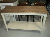 French Country Sofa Table