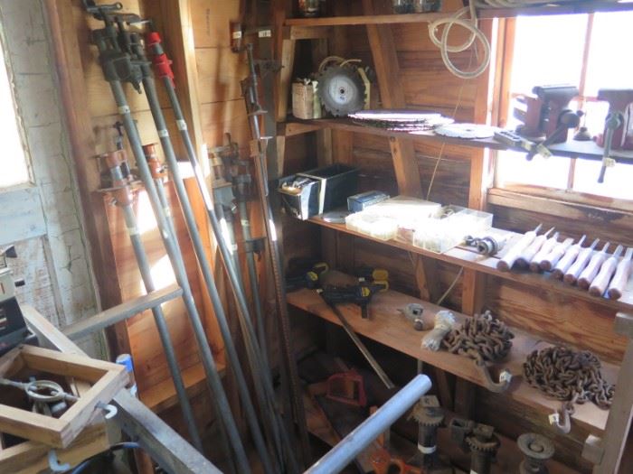 tools in the workshop