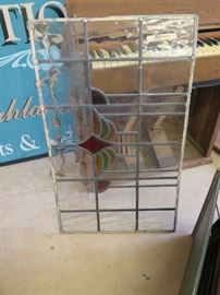 large leaded glass