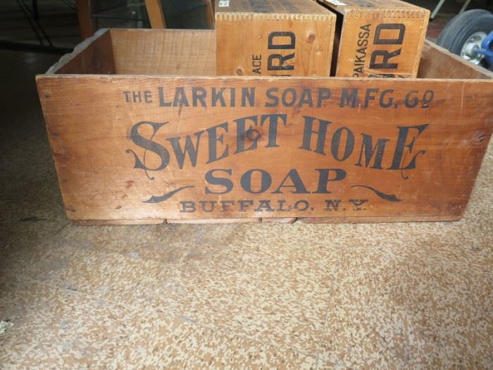 sweet home soap box & 2 rumford 