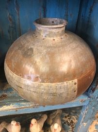 Industrial farmhouse vessel vases