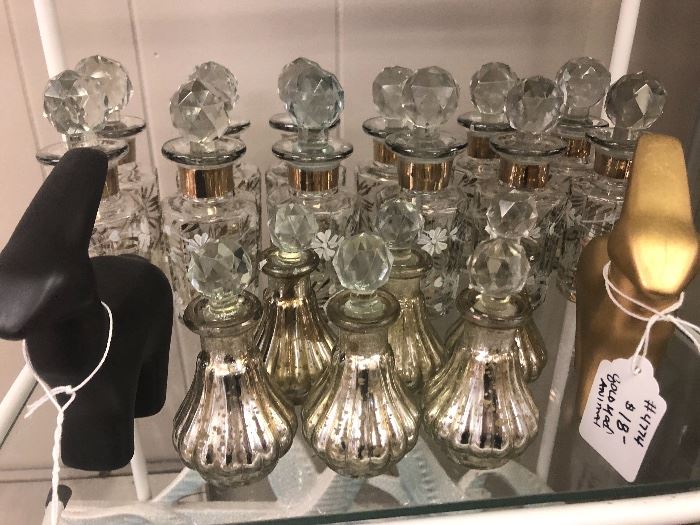 French perfume bottles