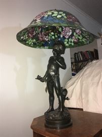 JB Hirsch Collection Francaise "Pan" lamp 30" tall
