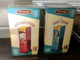 Vintage appliance company Popcorn and candy station