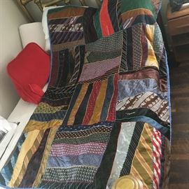 Quilt made from Ties
