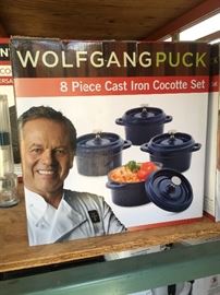 Wolfgang Puck 8 piece Cocotte set