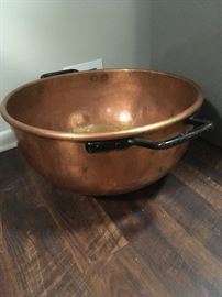 Copper syrup kettle