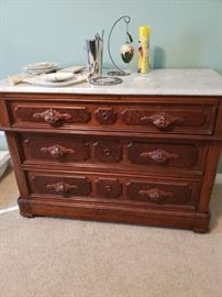 Marble Top Dresser