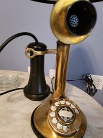 Brass Antique Telephone