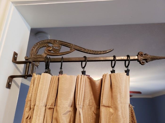 The earliest of Curtain Rods