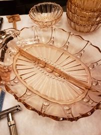 Pink Depression Glass