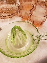 Vaseline Glass Juicer