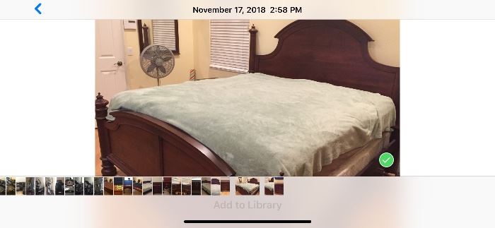 King bed. Excellent condition
$600