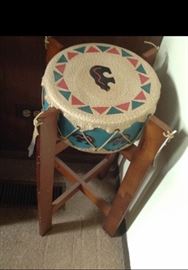  Reproduction Native  American Indian Drum