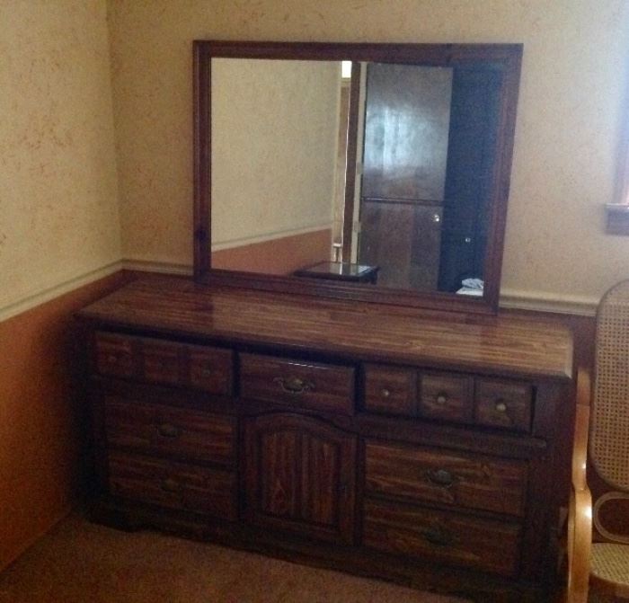 Ladies Dresser and mirror-another view