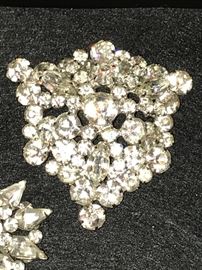 Costume jewelry - some vintage, some new - pins