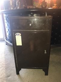 Vintage metal cabinet 