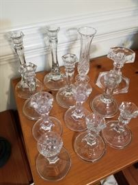 Crystal Canfle Holders