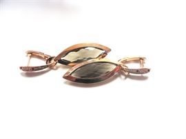 Valente 18kt gold earrings