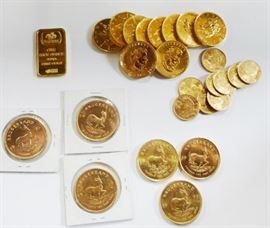 Several lots of Gold Coins