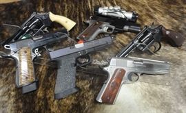 Many quality handguns