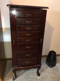 Jewelry armoire (tons of jewelry - pics to follow)