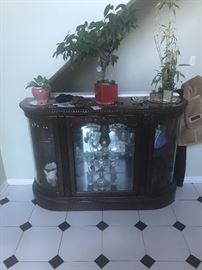 Solid wood front table$50:00