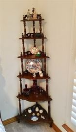 Etagere and Decor