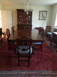 The dining room