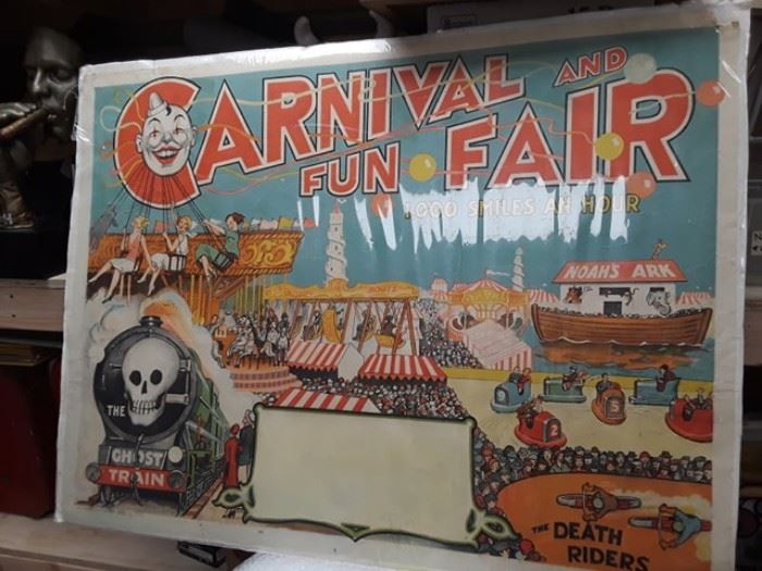 1940s Carnival Poster