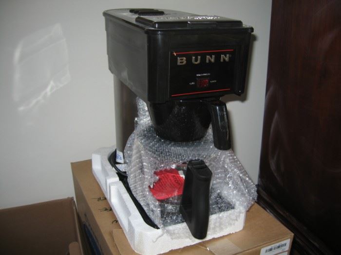 New Bun Coffee Maker in the box.