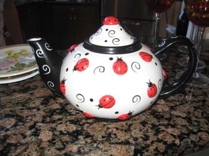 Ladybug Tea Pot