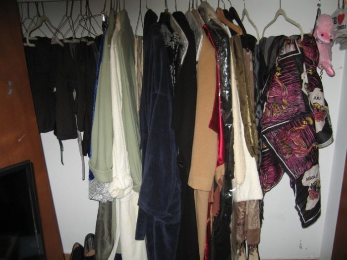 Woman's Scarves and Jackets.
