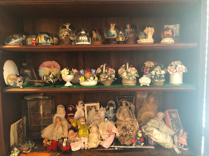 Dolls of all kinds; ceramic, plastic, wood, headless, bodyless, creepy and cute.