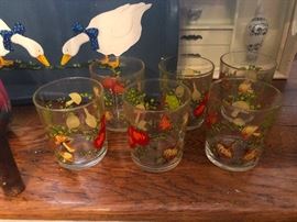70s mushroom glasses!